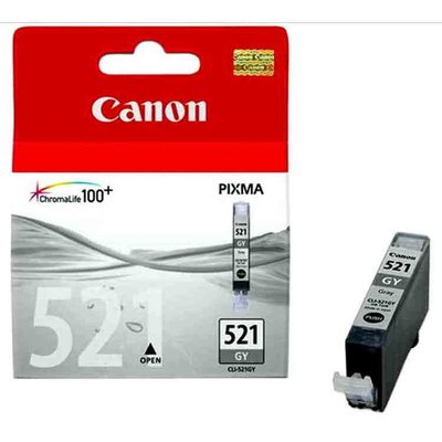 Ink Cartridge Canon CLI-521GY, Gray 35821 фото
