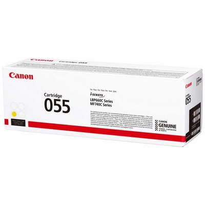 Laser Cartridge Canon CRG-055H, Yellow 119324 фото