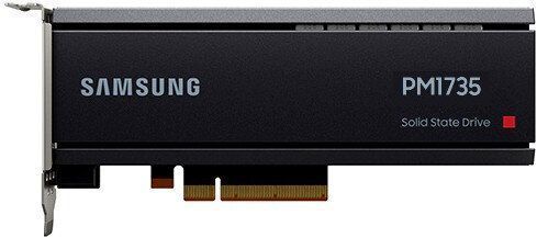 .AIC SSD 3.2TB Samsung PM1735 [PCIe 4.0 x8, R/W:8000/3800 MB/s, 1500k/250k IOPS, TBW 17.52PB, TLC] 135583 фото