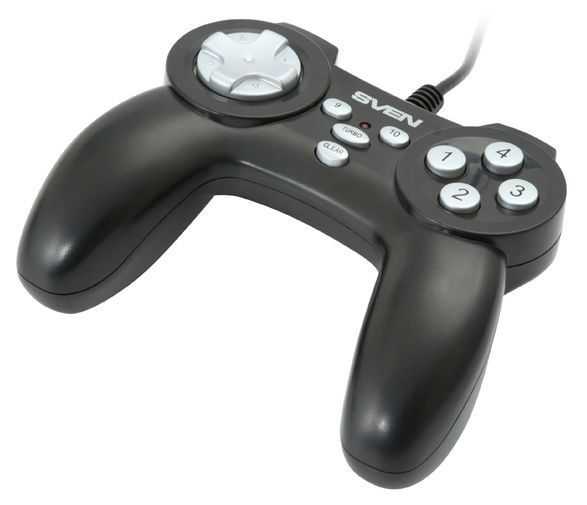 Gamepad SVEN Scout, 2 axes, D-Pad ,12 buttons, USB 51043 фото