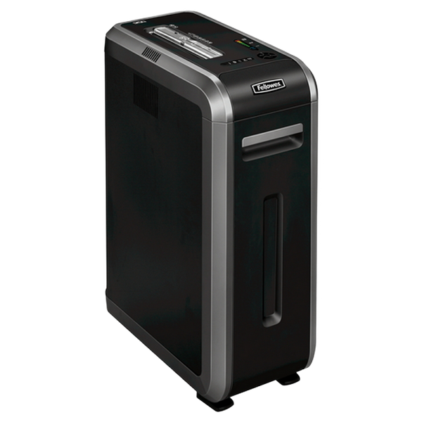 Fellowes Powershred&reg; 125Ci, DIN Level P-4, Cross4х38mm, Capacit.20sheets, Vol.53L. Paper Clips, DVD 76393 Imagini