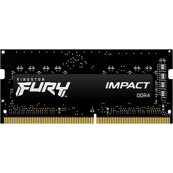 16GB DDR4-3200MHz SODIMM Kingston FURY Impact (KF432S20IB/16), CL20-22-22, 1.2V, Intel XMP, Black 141032 фото