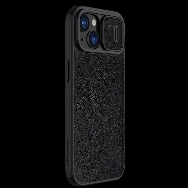 Nillkin Apple Смартфон Apple iPhone 15 Pro Max, Qin Pro Black 209520 фото