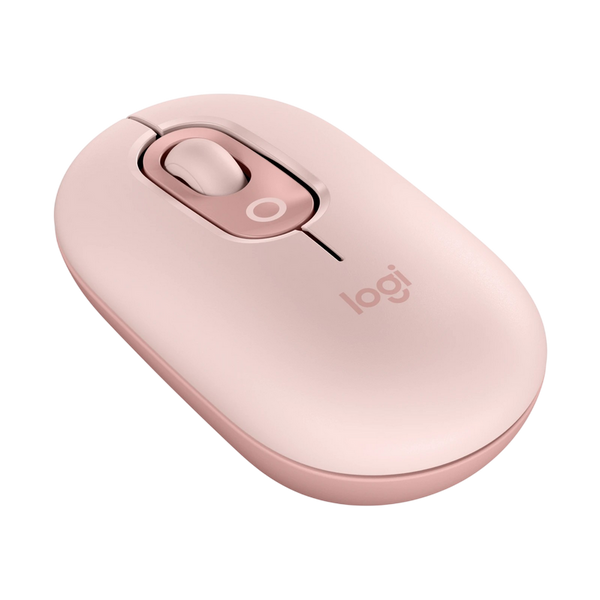 Wireless Mouse Logitech POP, up 4000 dpi, 4 buttons, Ambidextrous, 82g., 1xAA, 2,4Ghz, Rose 244547 фото