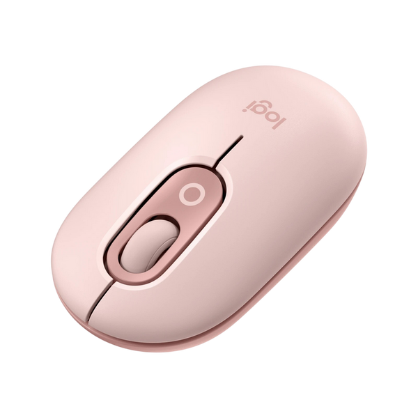 Wireless Mouse Logitech POP, up 4000 dpi, 4 buttons, Ambidextrous, 82g., 1xAA, 2,4Ghz, Rose 244547 фото