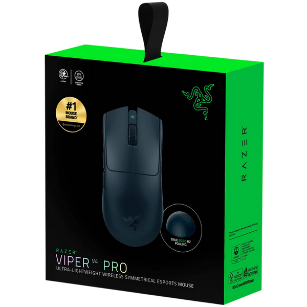 Gaming Wireless Mouse Razer Viper V4 Pro, Black 262528 фото