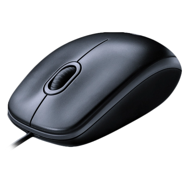 Mouse Logitech M100, 1000 dpi, 3 buttons, Ambidextrous, 90g, 1,8m, USB, Black 149461 фото