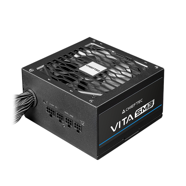Power Supply ATX 750W Chieftec VITA SM3, BPX-750-C, 80+ Bronze, 120mm, Active PFC, Long black cables 239980 Imagini