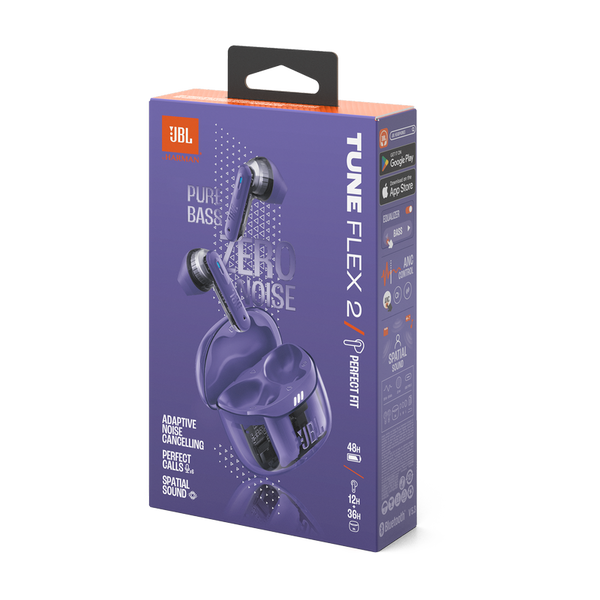 True Wireless JBL Tune Flex 2 Ghost Purple, TWS Headset 229942 Imagini