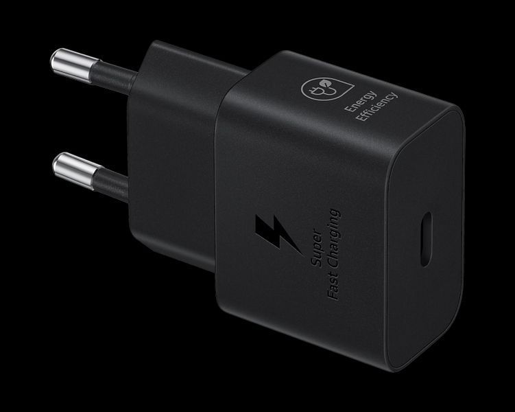 Original Sam. EP-T2510, Fast Travel Charger 25W PD (w/o cable), Black 210074 фото