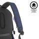 Backpack Bobby Soft, anti-theft, P705.795 for Laptop 15.6" & City Bags, Navy 127798 фото 7