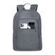 Backpack Rivacase 7561, for Laptop 15,6" & City bags, Gray 201018 Imagini 2