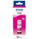 Ink Epson C13T06C34A, 112 EcoTank Ink Bottle, Magenta 117856 фото 1