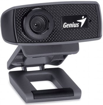 Camera Genius FaceCam 1000X V2, 720p, Sensor 1.0 MP, Manual focus, FoV 90°, Microphone, Black, USB 125840 фото