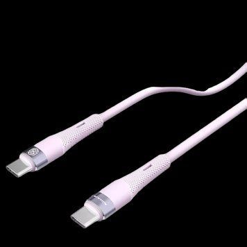 Type-C to Type-C Cable Nilkin, Flowspeed, 1.2M, Purple 208244 Imagini