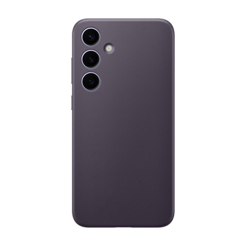 Original Sam. Vegan Leather Case Galaxy S24+, Dark Violet 217573 фото