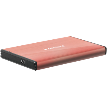 2.5" SATA HDD External Case miniUSB3.0, Aluminum Pink, Gembird "EE2-U3S-3-P" 137130 Imagini