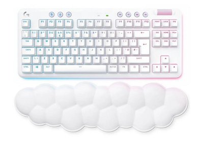 Wireless Gaming Keyboard Logitech G713, Mechanical, TKL, PBT keys, GX Tactile, RGB, US Layout, White 145980 фото
