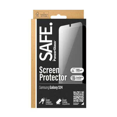 SAFE. by PanzerGlass Samsung S24 | ULTRA-WIDE FIT, Tempered Glass, Transparent 213716 фото