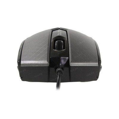 Mouse Qumo M14, Optical,1000 dpi, 3 buttons, Ambidextrous, Gray, USB 93108 фото