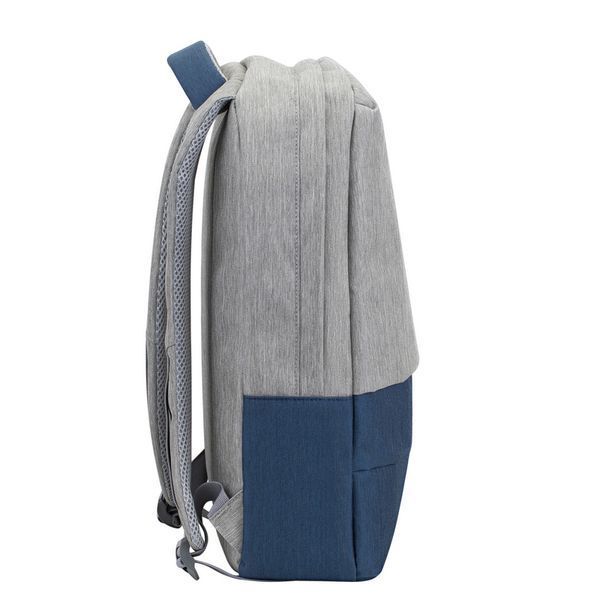 Backpack Rivacase 7562, for Laptop 15,6" & City bags, Gray/Dark Blue 132129 Imagini