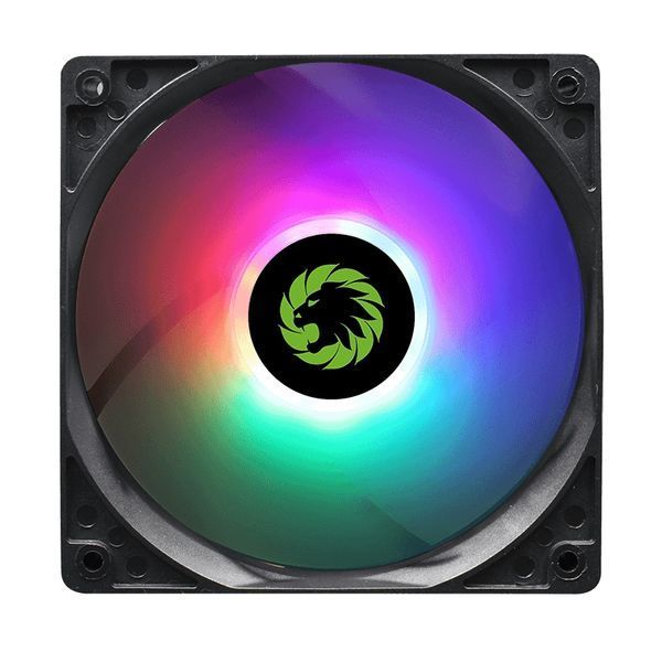 PC Case Вентилятор GAMEMAX GMX-AF12X, 120mm, 23.7dB, 24.8 CFM, 1100PM, Sleeve Bearing, RGB, Molex + 3pin 118641 фото