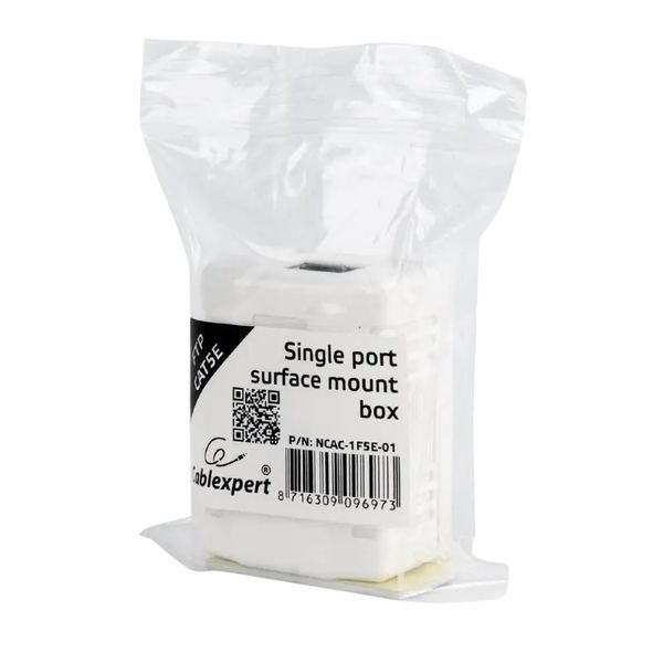 1xRJ45 Surface mount box 8P8C/FTP CAT.5e/KRONE, NCAC-1F5E-01 225749 Imagini