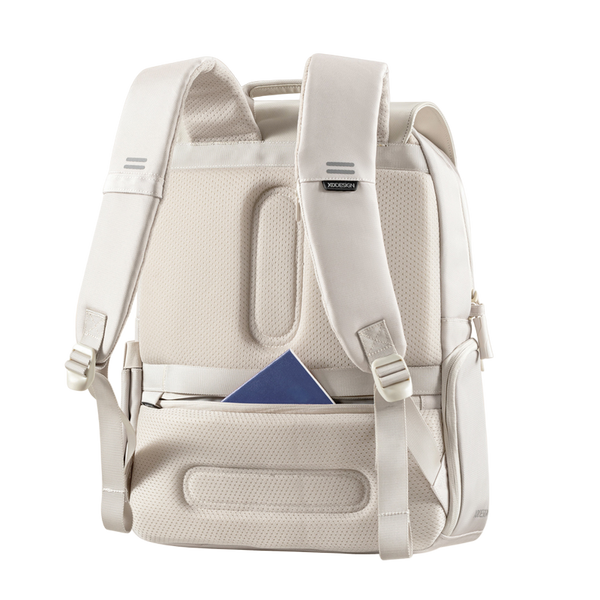 Backpack Bobby Daypack, anti-theft, P705.983 for Laptop 16" & City Bags, Light Gray 211472 фото