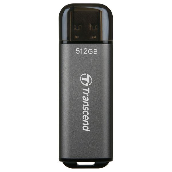 512GB USB3.1 Flash Drive Transcend "JetFlash 920", Space Gray, Cap, High Speed TLC (R/W:420/400MB/s) 127075 фото