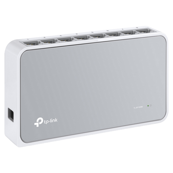 .8-port 10/100Mbps Desktop Switch TP-LINK "TL-SF1008D", Plastic Case 19554 Imagini