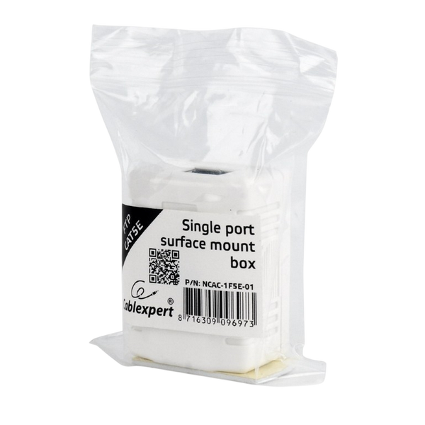 1xRJ45 Surface mount box 8P8C/FTP CAT.5e/KRONE, NCAC-1F5E-01 225749 Imagini