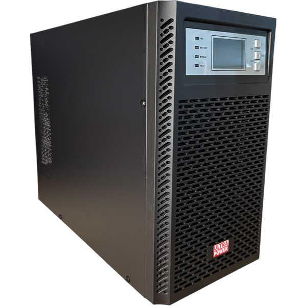 UPS Online Ultra Power 3000VA, 2700W, RS-232, USB, SNMP Slot, metal case, LCD display 83987 фото