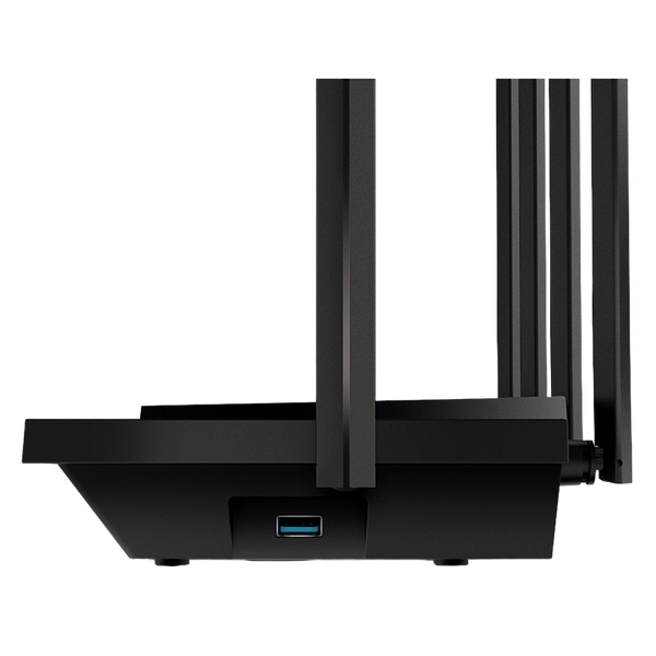 Wi-Fi 6 Dual Band TP-LINK Router "Archer AX73", 5400Mbps, OFDMA, MU-MIMO, Gbit Ports, USB3.0, Avira 124896 Imagini