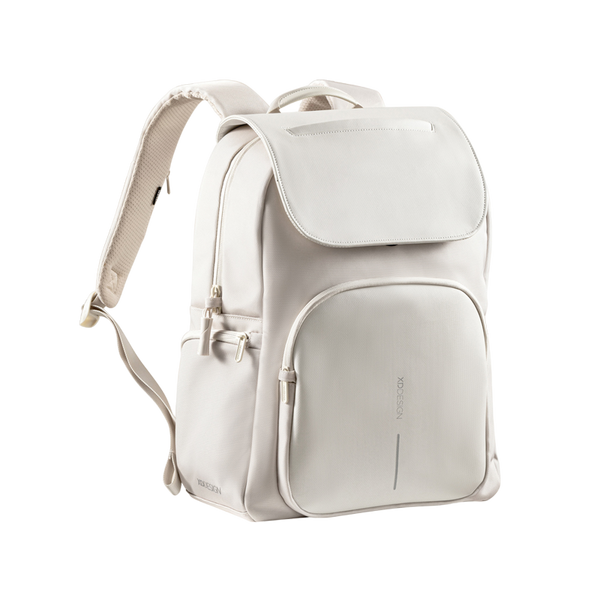 Backpack Bobby Daypack, anti-theft, P705.983 for Laptop 16" & City Bags, Light Gray 211472 фото