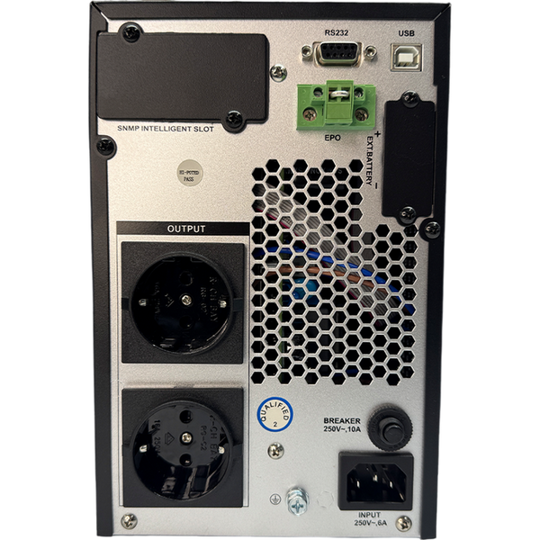 UPS Online Ultra Power 1000VA/900W, RS-232, USB, SNMP Slot, metal case, LCD display 111018 фото