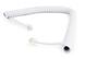 Telephone handset spiral cord, RJ10 (4P4C), 2 m, white, TC4P4CS-2M-W 110718 Imagini 2