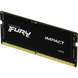 16GB DDR5-6000MHz SODIMM Kingston FURY Impact (KF560S38IB-16), CL38, 1.35V, Intel XMP 3.0, Black 205024 фото 1