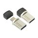 64GB USB3.1/Type-C Flash Drive Transcend "JetFlash 890", Silver, Metal Case, OTG (R/W:90/30MB/s) 80759 фото 2