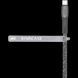 Type-C to Type-C Cable Rivacase PS6105 GR21, nylon braided, 2.1M, Gray 209131 фото 3