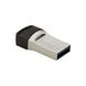 64GB USB3.1/Type-C Flash Drive Transcend "JetFlash 890", Silver, Metal Case, OTG (R/W:90/30MB/s) 80759 фото 1