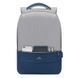 Backpack Rivacase 7562, for Laptop 15,6" & City bags, Gray/Dark Blue 132129 Imagini 19