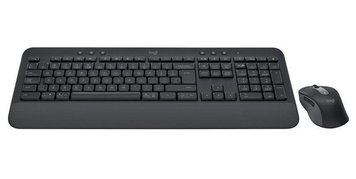 Wireless Keyboard & Mouse Logitech MK650 for Business, US Layout, 2.4/BT, 1xAA/2xAA, Graphite 149469 фото