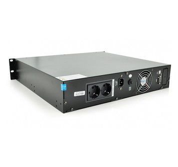 UPS Online Ultra Power 1000VA/900W, RM, RS-232, USB, SNMP Slot, metal case, LCD display 111034 Imagini