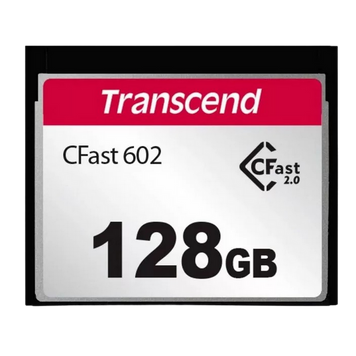 128GB CompactFlash Card, CFast 2.0, Transcend CFX602 "TS128GCFX602" (R/W: 500/350MB/s) 210985 фото