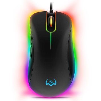 Gaming Mouse SVEN RX-G830, 500-6400 dpi, 7 buttons, 138g., Ergonomic, Programmable, Built-in memory, 120562 Imagini