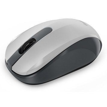 Wireless Mouse Genius NX-8008S, 1200 dpi, 3 buttons, Ambidextrous, Silent, BlueEye, 1xAA, Grey/White 145733 Imagini