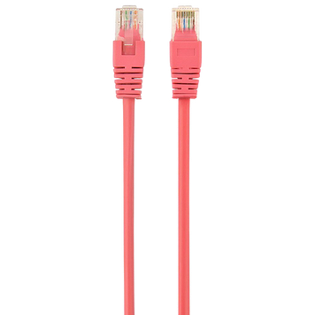 5m, Patch Cord Pink, PP12-5M/RO, Cat.5E, Cablexpert, molded strain relief 50u" plugs 63997 Imagini