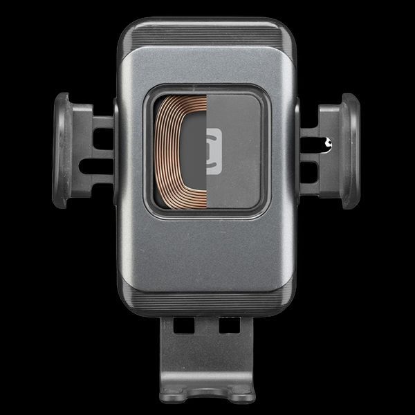 Suction Cup Car Holder Cellular, Hug Dual Pro With Wireless Charging 15W, Black 201068 фото