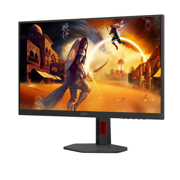 27" AOC Q27G4ZR, Black, IPS, 2560x1440, 240Hz, AdaptiveSync, 0.3msMPRT, 400cd, HDR400, HDMI+DP, Spkr 243834 фото