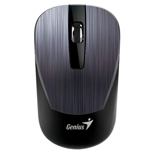 Wireless Mouse Genius NX-7015, Optical, 800-1600 dpi, 3 buttons, Ambidextrous,BlueEye,1xAA,Iron Gray 73672 фото